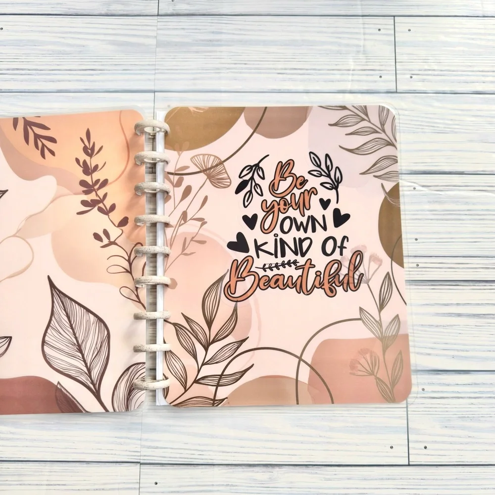 Happy Planner classic weekly layout Boho neutral Be your own kind of Beautiful